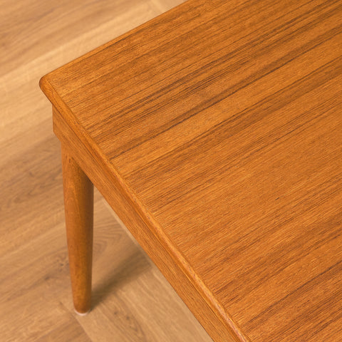 Swedish side table / coffee table in teak by Diö Möbler AB