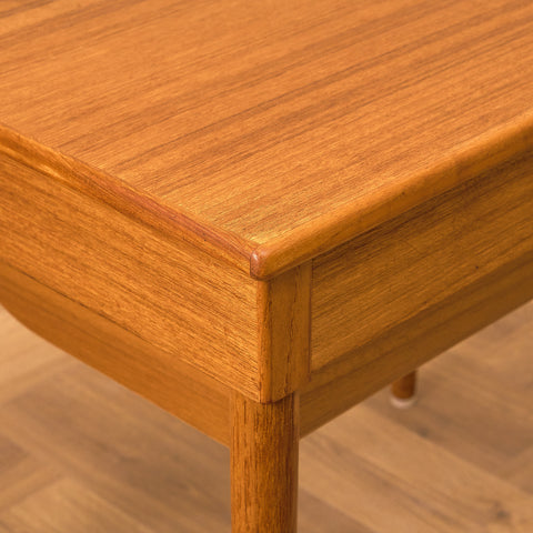 Swedish side table / coffee table in teak by Diö Möbler AB