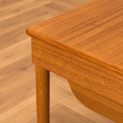 Swedish side table / coffee table in teak by Diö Möbler AB