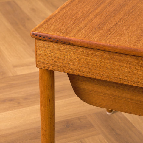 Swedish side table / coffee table in teak by Diö Möbler AB