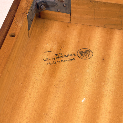 Danish coffee table in teak by Henning Kjærnulf for Vejle Mobelfabrik