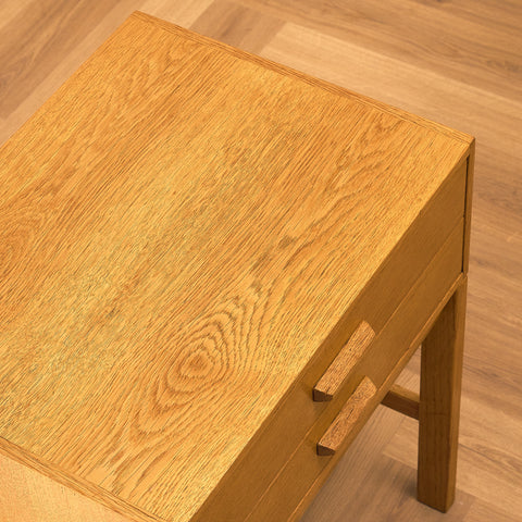 Swedish hall bench in oak