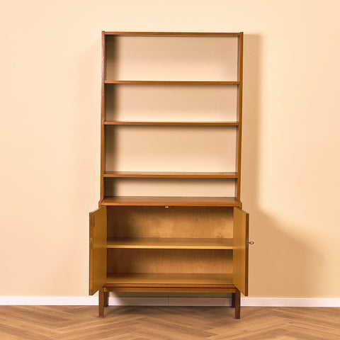 Swedish bookshelf in teak