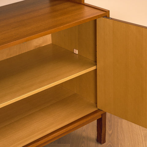 Swedish bookshelf in teak