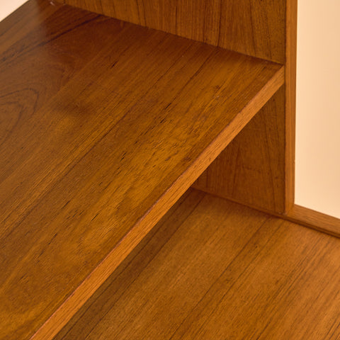 Swedish bookshelf in teak