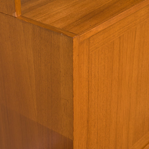 Swedish bookshelf in teak