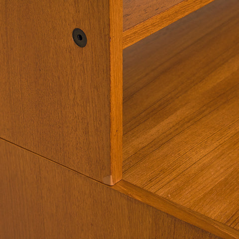 Swedish bookshelf in teak