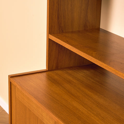 Swedish bookshelf in teak
