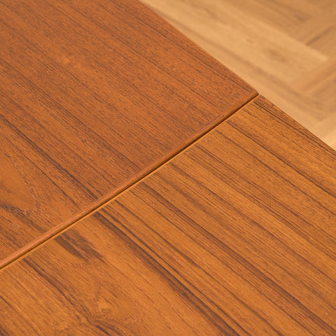 Danish rectangular dining table in teak by Uldum møbelfabrik