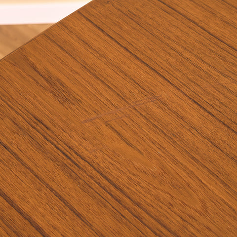 Danish rectangular dining table in teak by Uldum møbelfabrik