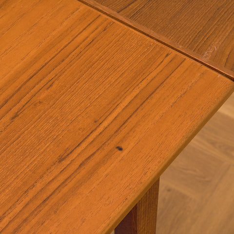 Danish dining table in teak