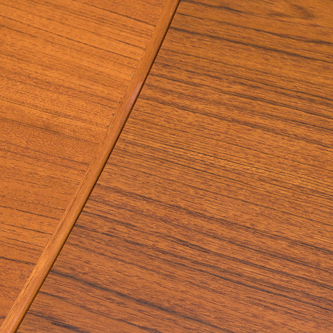Danish dining table in teak