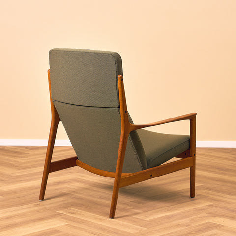 Swedish armchair in teak, model 'Palermo', by Folke Ohlsson