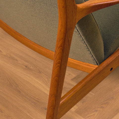 Swedish armchair in teak, model 'Palermo', by Folke Ohlsson
