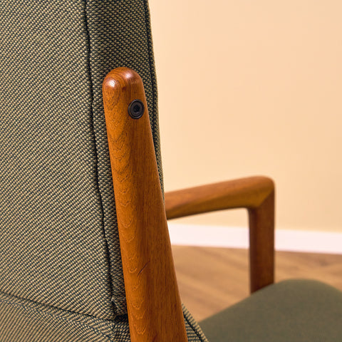 Swedish armchair in teak, model 'Palermo', by Folke Ohlsson