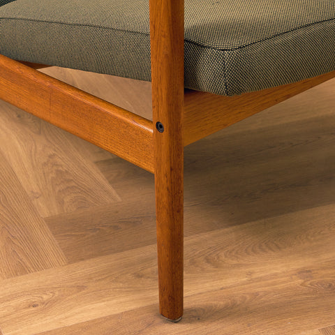 Swedish armchair in teak, model 'Palermo', by Folke Ohlsson