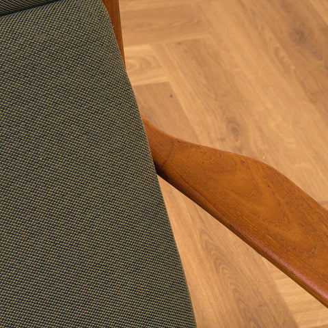 Swedish armchair in teak, model 'Palermo', by Folke Ohlsson