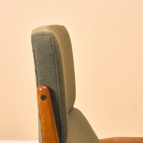 Swedish armchair in teak, model 'Palermo', by Folke Ohlsson