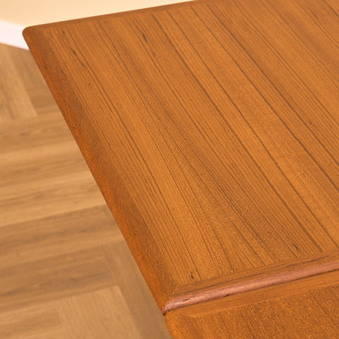 Danish dining table in teak