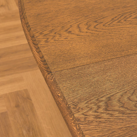 Danish oval dining table in oak by Skovby Møbelfabrik