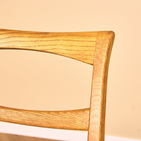 Swedish dining chairs in oak