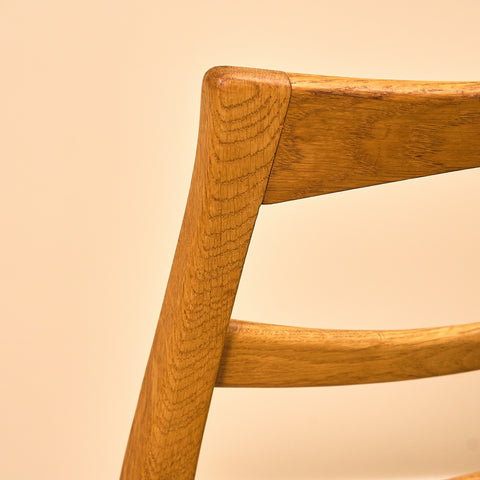 Swedish dining chairs in oak