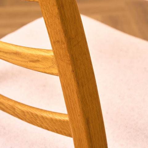 Swedish dining chairs in oak