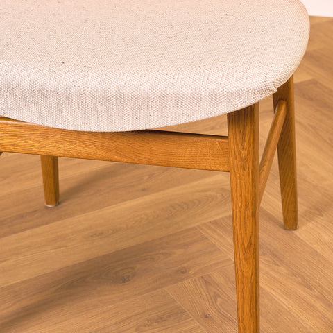 Swedish dining chairs in oak