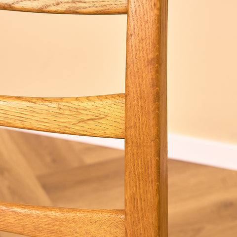 Swedish dining chairs in oak