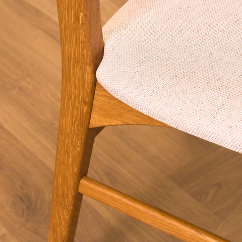 Swedish dining chairs in oak
