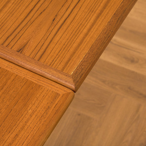 Danish dining table in teak