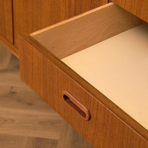 Swedish bookshelf in teak