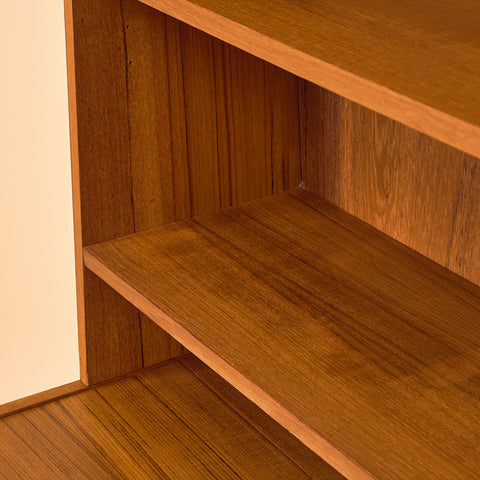Swedish bookshelf in teak