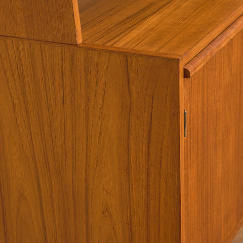 Swedish bookshelf in teak