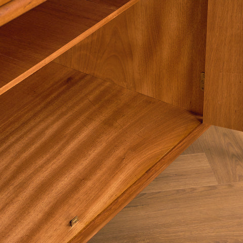 Swedish bookshelf in teak
