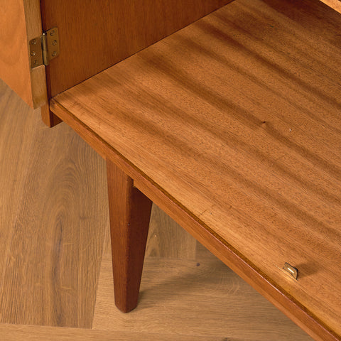 Swedish bookshelf in teak