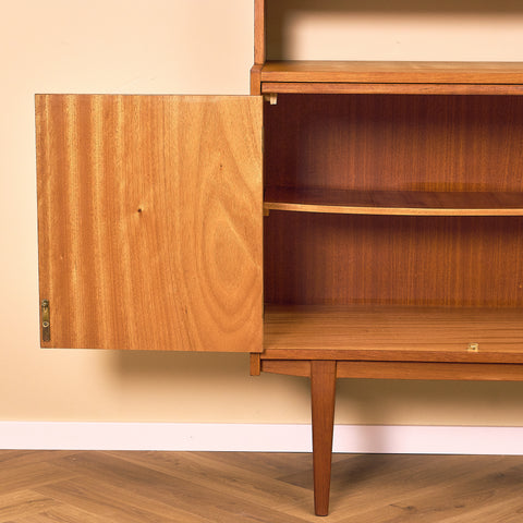 Swedish bookshelf in teak
