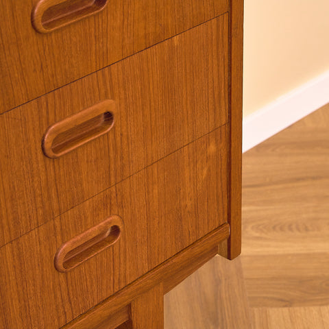 Swedish bookshelf in teak