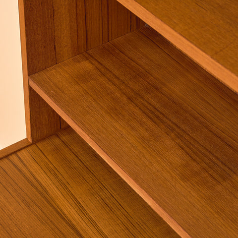 Swedish bookshelf in teak