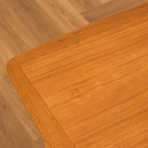 Swedish dining table in teak and oak by AB Lammhults möbler