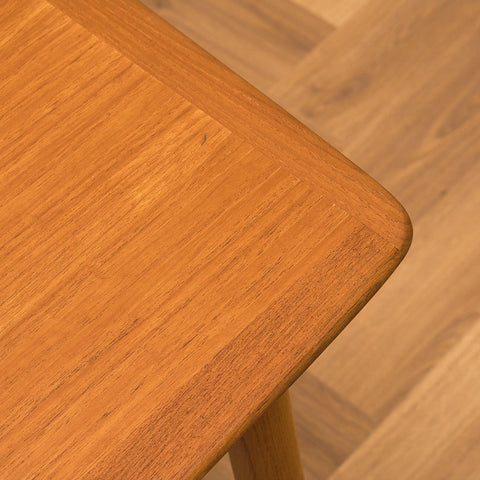 Swedish dining table in teak and oak by AB Lammhults möbler