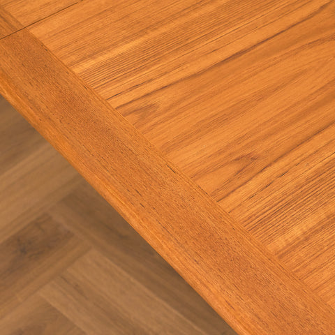 Danish round dining table in teak by Poul Martin Nielsen for Nordvestfyns Møbelfabrik