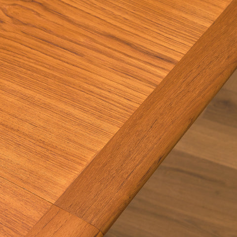 Danish round dining table in teak by Poul Martin Nielsen for Nordvestfyns Møbelfabrik