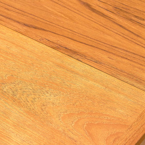 Swedish oval dining table in teak