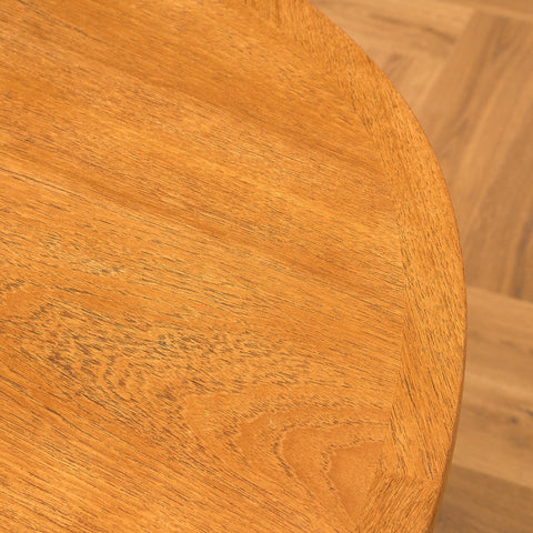 Swedish oval dining table in teak