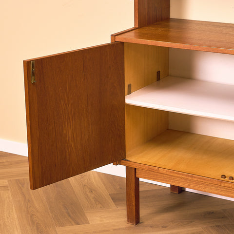Swedish bookshelf in teak