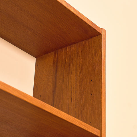 Swedish bookshelf in teak