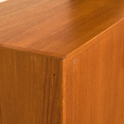 Swedish bookshelf in teak
