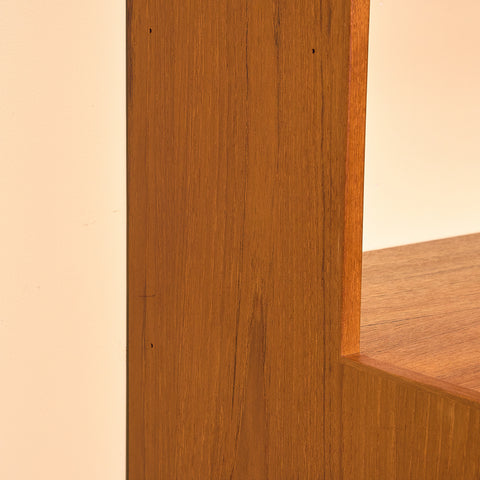 Swedish bookshelf in teak