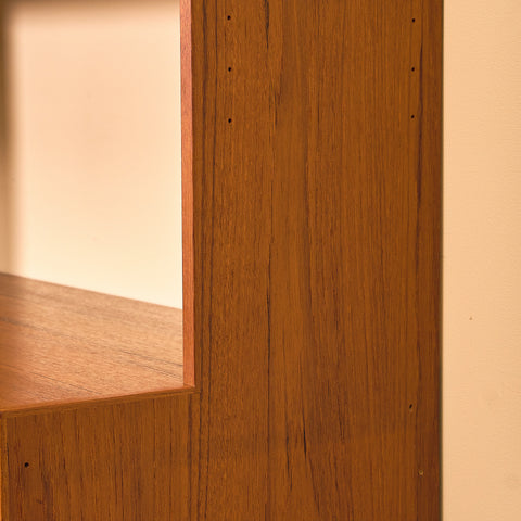 Swedish bookshelf in teak